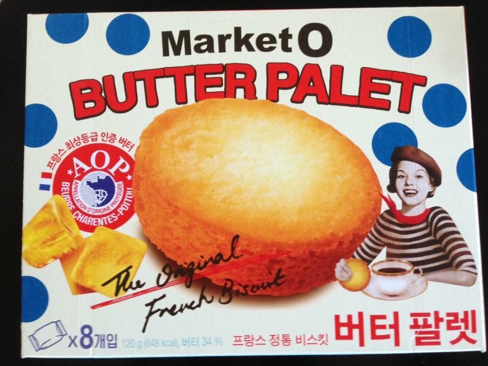 マーケットoの新商品 はクッキー バターパレット 韓国 グルメハンティング