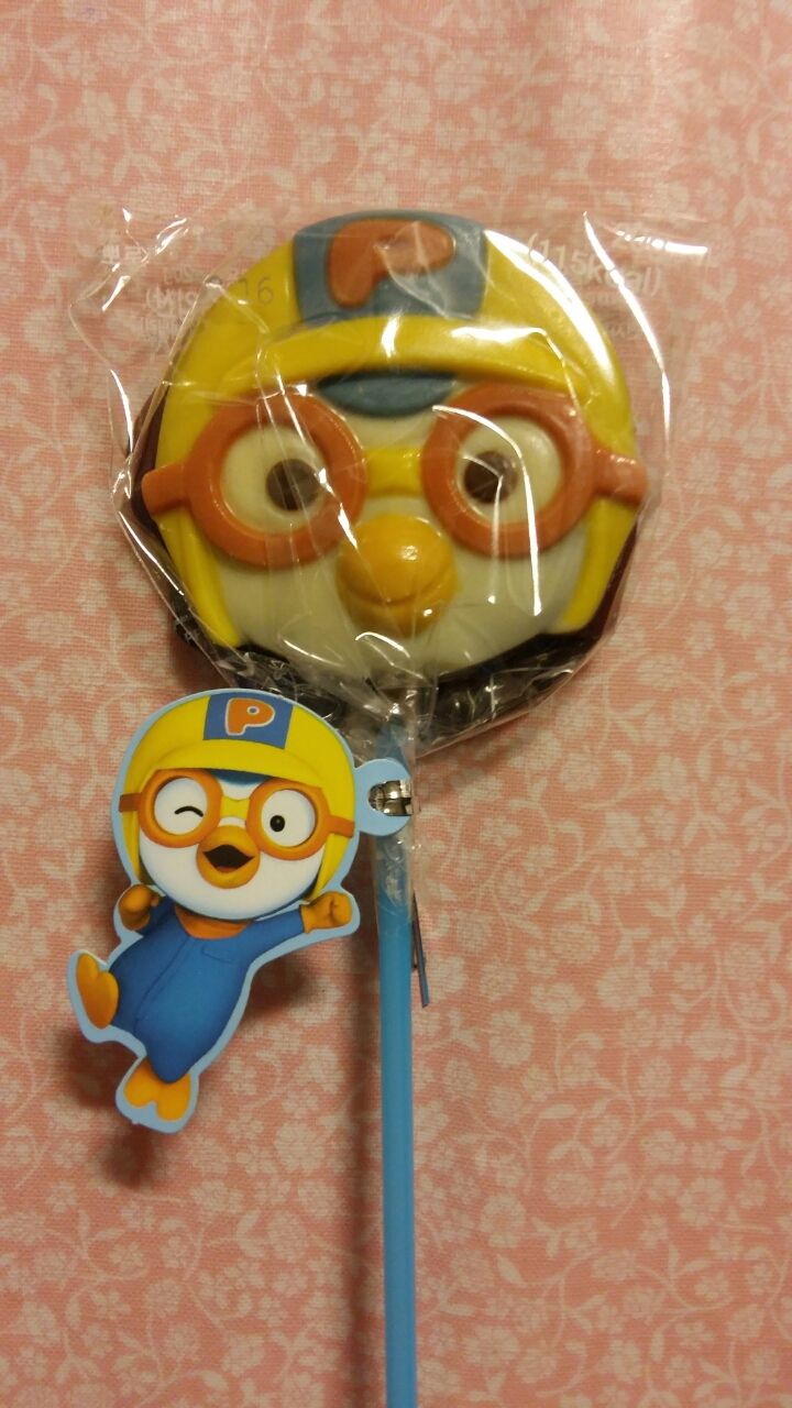 ペペロデーにもらったパリバケットの棒付きチョコ 韓国 グルメハンティング ペペロデーにもらったパリバケットの棒付きチョコ 韓国 グルメハンティング