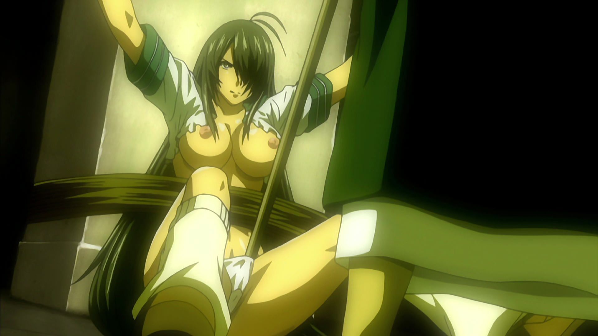 一騎当千 関羽 マンコ 乳首モロ出しでパンツの中に棒を突っ込まれてマンコを弄られるアニメwwwww : エロキャプちゃんねる