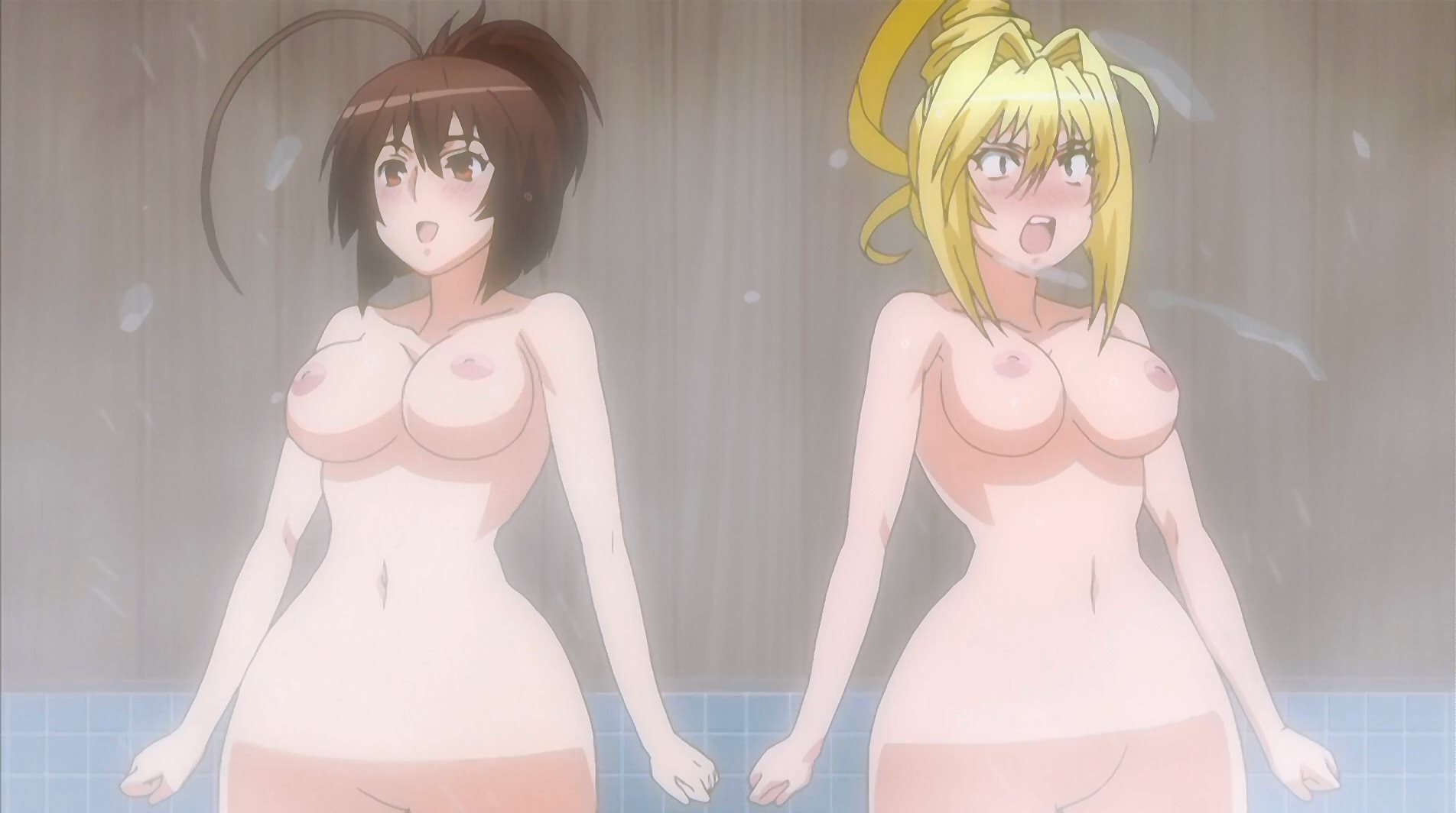 激闘の末 仲間になった敵とお風呂で乳首を出し合うアニメwwwww エロキャプちゃんねる