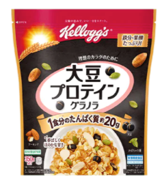 大豆プロテイン グラノラ Kellogg s 大豆プロテイン グラノラ Kellogg s