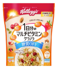 1日分のマルチビタミングラノラ 糖質オフ Kellogg s 1日分のマルチビタミングラノラ 糖質オフ Kellogg s