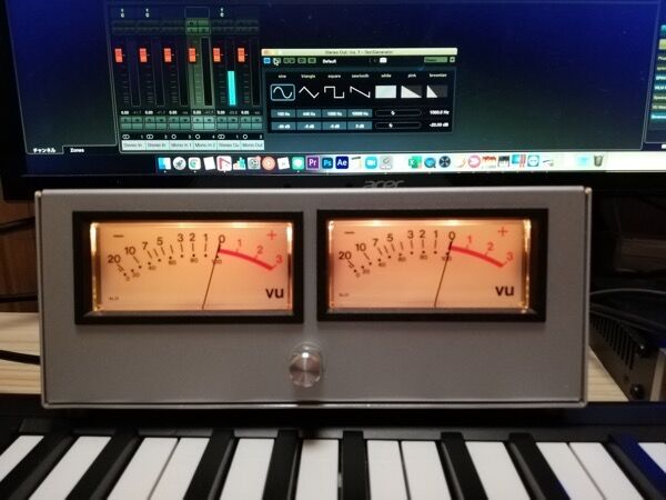 自作?VUメーターの基板画像 : 極めるCubase 自作?VUメーターの基板画像 : 極めるCubase