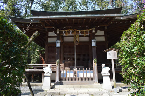 勝山稲荷神社-拝殿