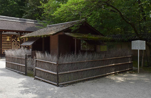 河合神社-鴨長明方丈