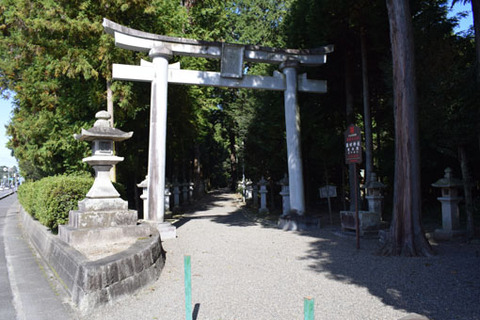 東本殿-鳥居