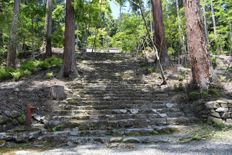 金堂への石段