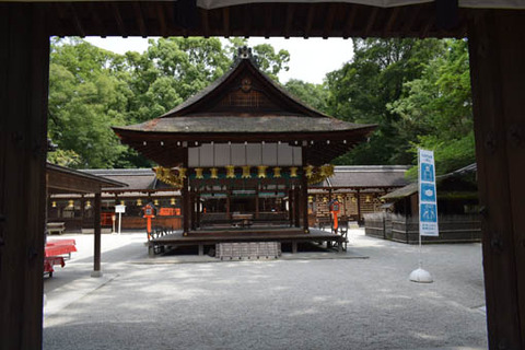 河合神社-拝殿