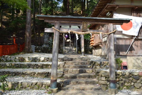 御髪神社-鳥居