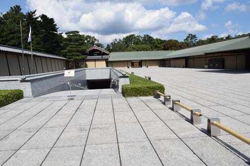 几帳台 】 大几帳台飾り金具付 几帳専用 タペストリーにも H=160 伝統 【