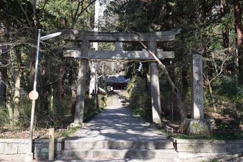 椎尾神社-二の鳥居