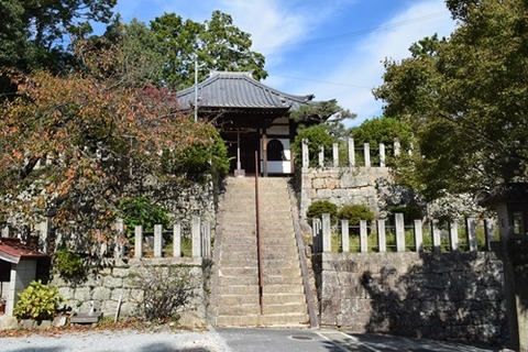 平林寺-観音堂への石段