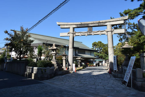 武道館-鳥居