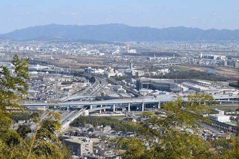 旗立松展望台からの眺望