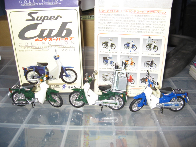スーパーカブのプラモデル ダイキャスト リトルカブ日記