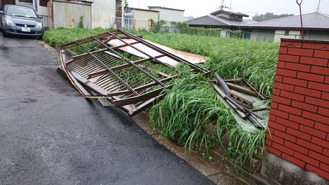 台風被害２