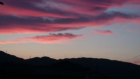 夕焼け空