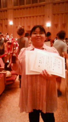 恵美ちゃん入賞