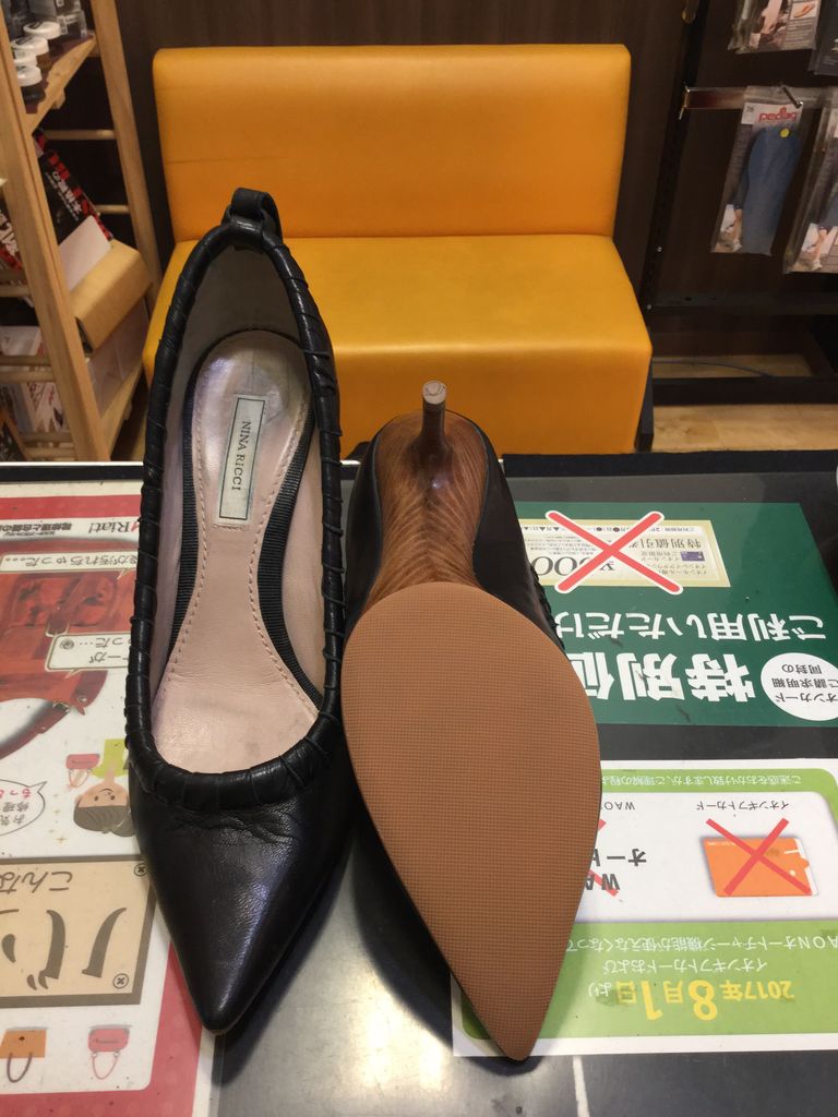 婦人靴 リフト交換とハーフソール 前底補強 名古屋市の靴修理店 リアット Mozoワンダーシティ店 婦人靴 リフト交換とハーフソール 前底補強 名古屋市の靴修理店 リアット Mozoワンダーシティ店