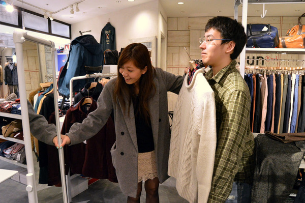 コーディネート中