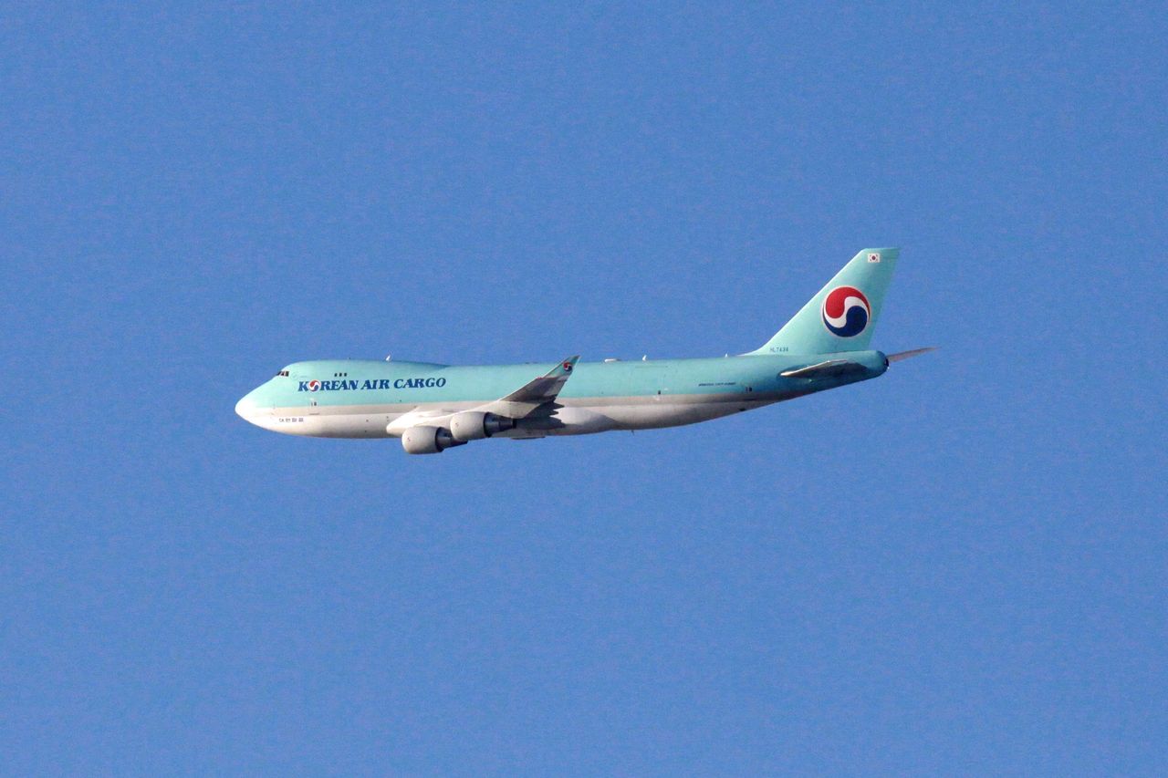 大韓航空カーゴの747 8 霞ヶ浦流域の徒然日誌 野鳥その他諸々のこと 大韓航空カーゴの747 8 霞ヶ浦流域の徒然日誌 野鳥その他諸々のこと