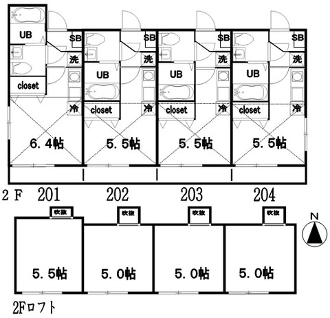 2F間取