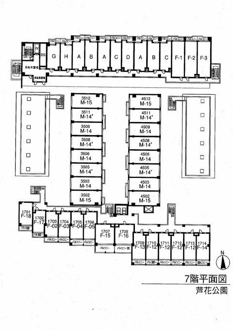 ・7F平面図