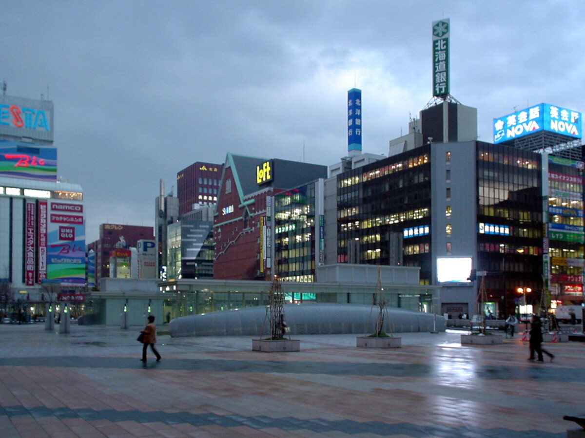 札幌駅南口付近 1 札幌の風景04 06 札幌駅南口付近 1 札幌の風景04 06