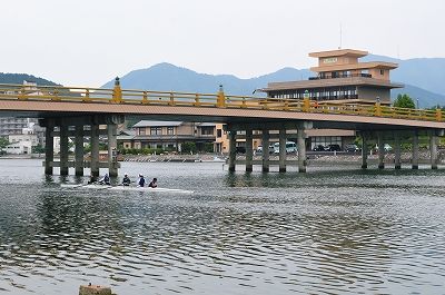④瀬田川 唐橋中央