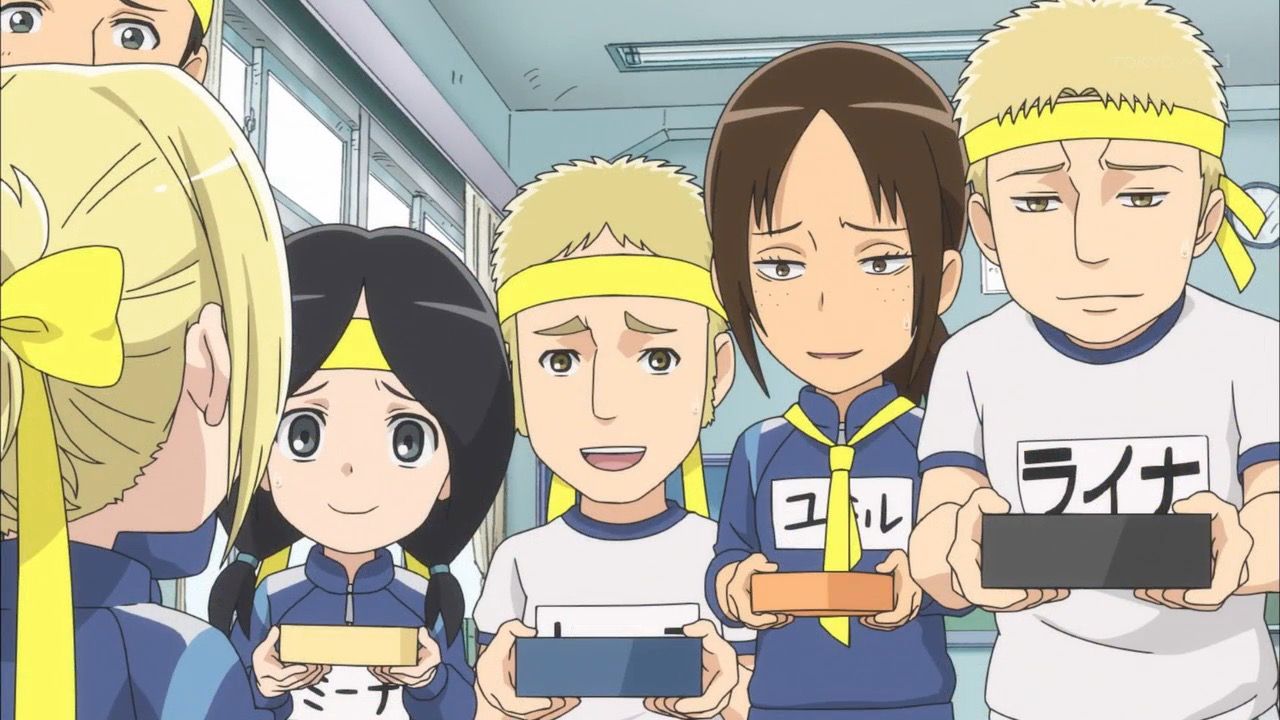 進撃 巨人中学校 第3話 アニメ好きオヤジの気まぐれな話