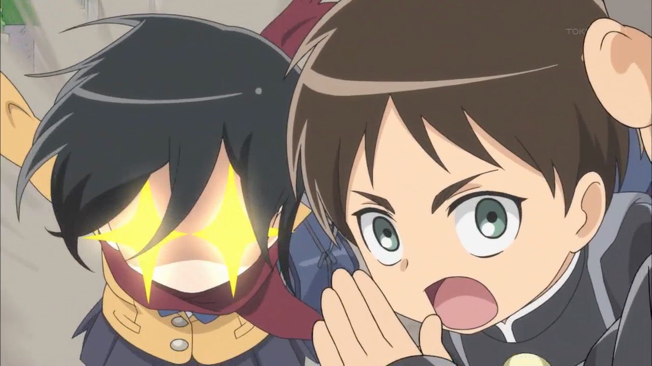 進撃 巨人中学校 第1話 アニメ好きオヤジの気まぐれな話 進撃 巨人中学校 第1話 アニメ好きオヤジの気まぐれな話