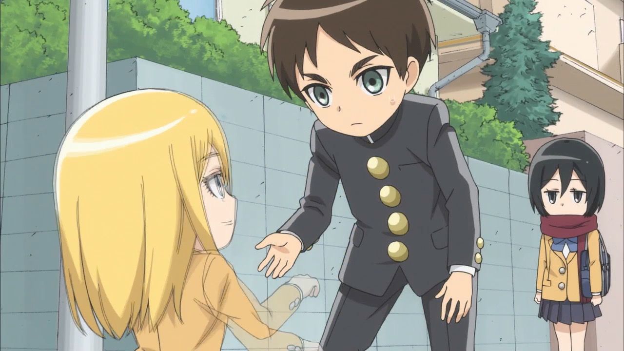 進撃 巨人中学校 第1話 アニメ好きオヤジの気まぐれな話 進撃 巨人中学校 第1話 アニメ好きオヤジの気まぐれな話