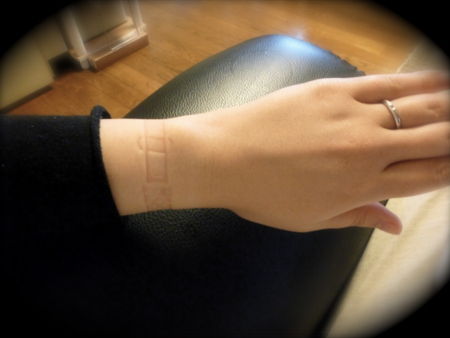 時計の跡 よつば便り 時計の跡 よつば便り