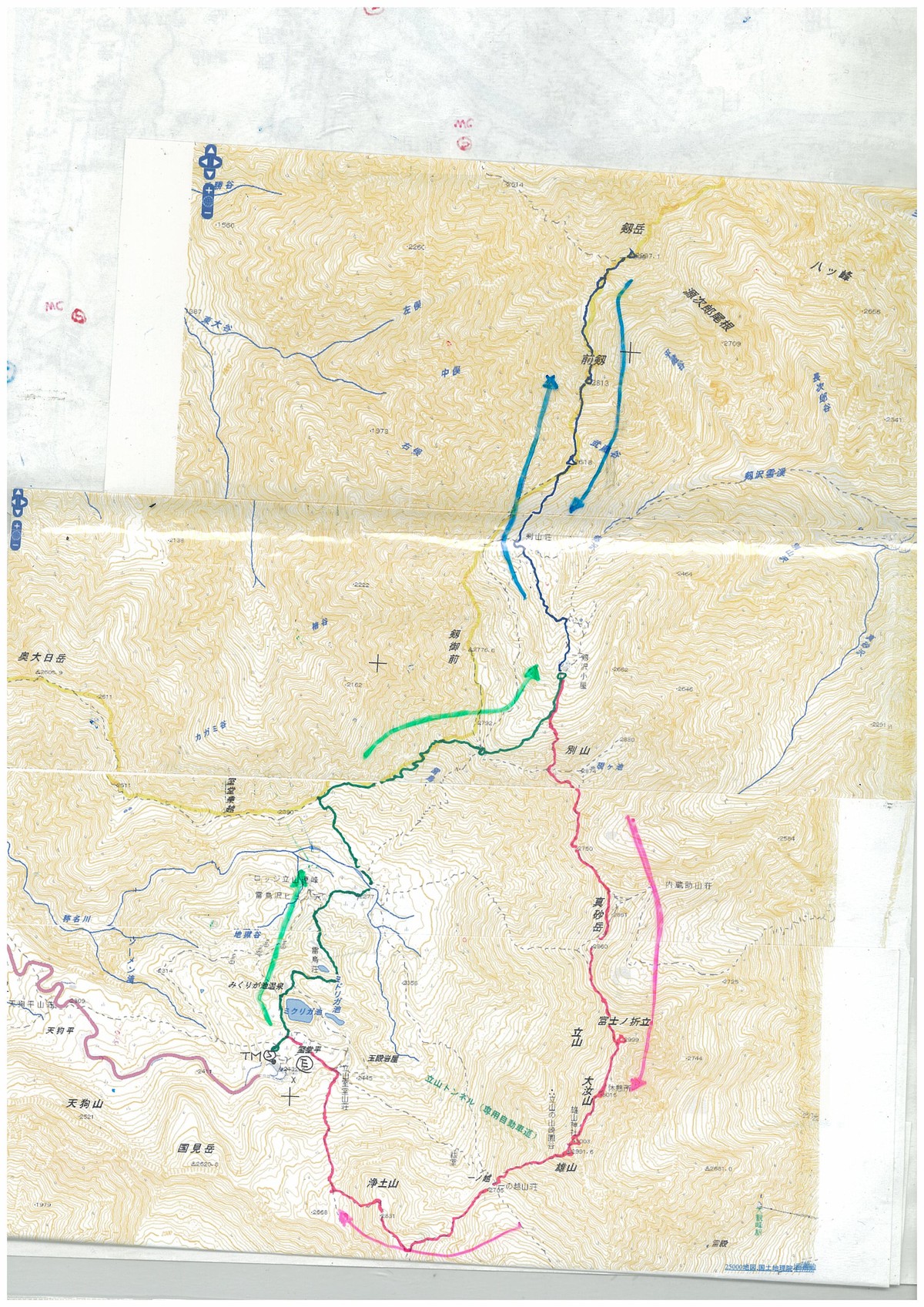 剱岳1 姫路 剣沢キャンプ場 仕事の前に一登り