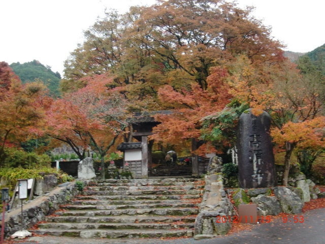 高源寺 糸井渓谷 安國寺 阿瀬渓谷 紅葉狩り2012年 仕事の前に一登り 高源寺 糸井渓谷 安國寺 阿瀬渓谷 紅葉狩り2012年 仕事の前に一登り