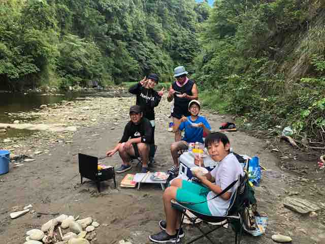 養老渓谷でオイカワ釣り 道 義生と南生 時々愛さん よしおとなお ときどきあいさん