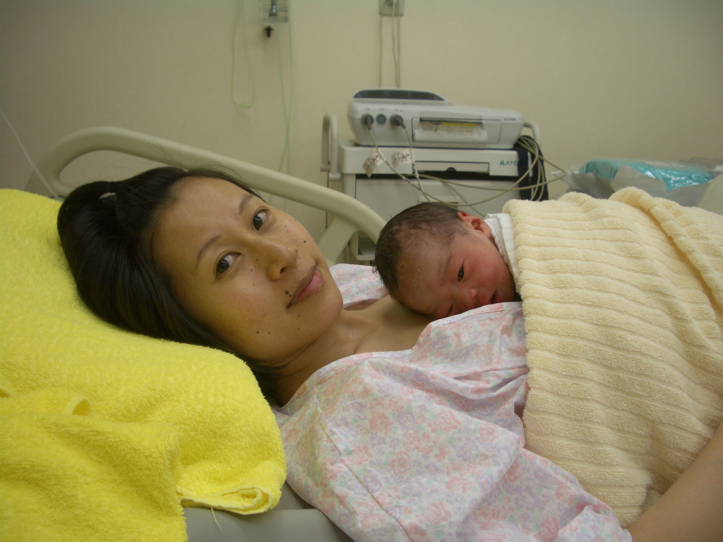 子供が産まれました 道 義生と南生 時々愛さん よしおとなお ときどきあいさん