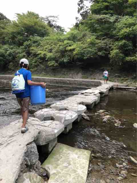 養老渓谷でオイカワ釣り 道 義生と南生 時々愛さん よしおとなお ときどきあいさん