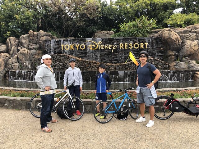 閉園中の東京ディズニーリゾートから葛西臨海公園にサイクリング 道 義生と南生 時々愛さん よしおとなお ときどきあいさん 閉園中の東京ディズニーリゾートから葛西臨海公園にサイクリング 道 義生と南生 時々愛さん よしおとなお ときどきあいさん