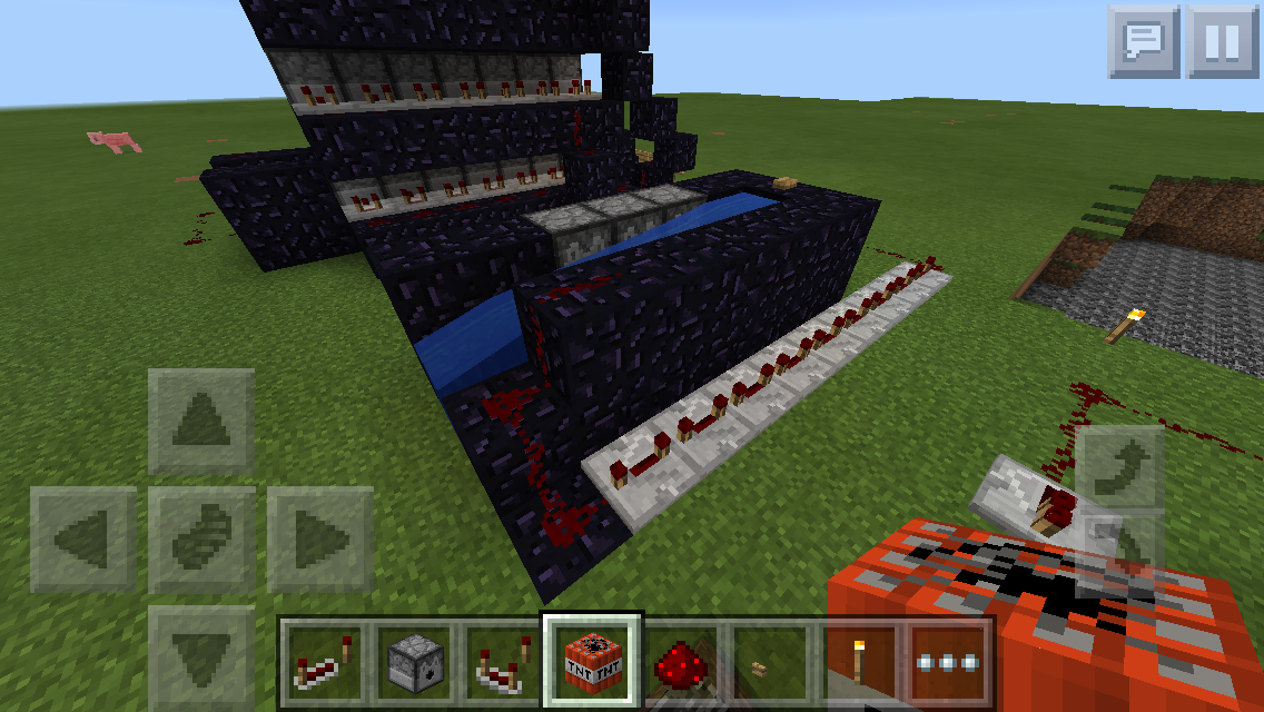 マイクラpeで色々tntキャノン