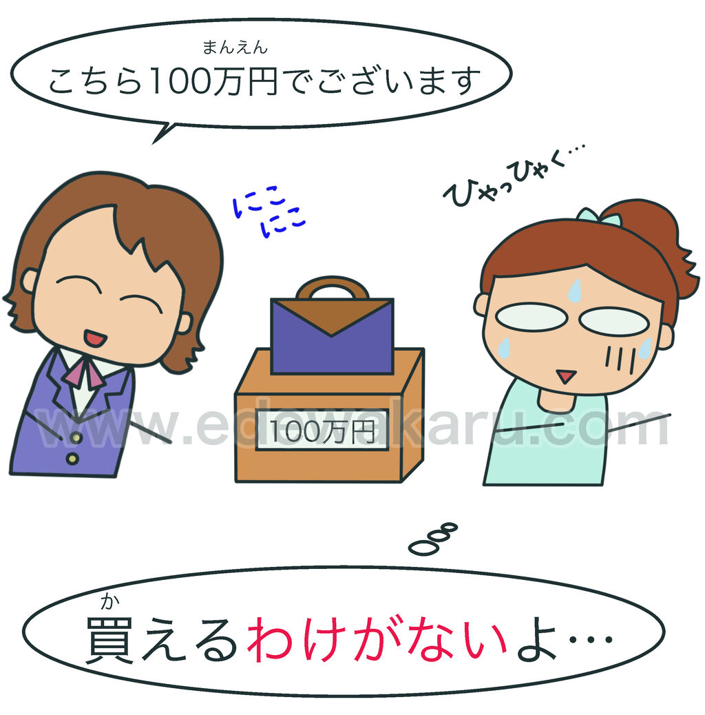 わけがない 日本語能力試験 Jlpt N3 絵でわかる日本語 わけがない 日本語能力試験 Jlpt N3 絵でわかる日本語