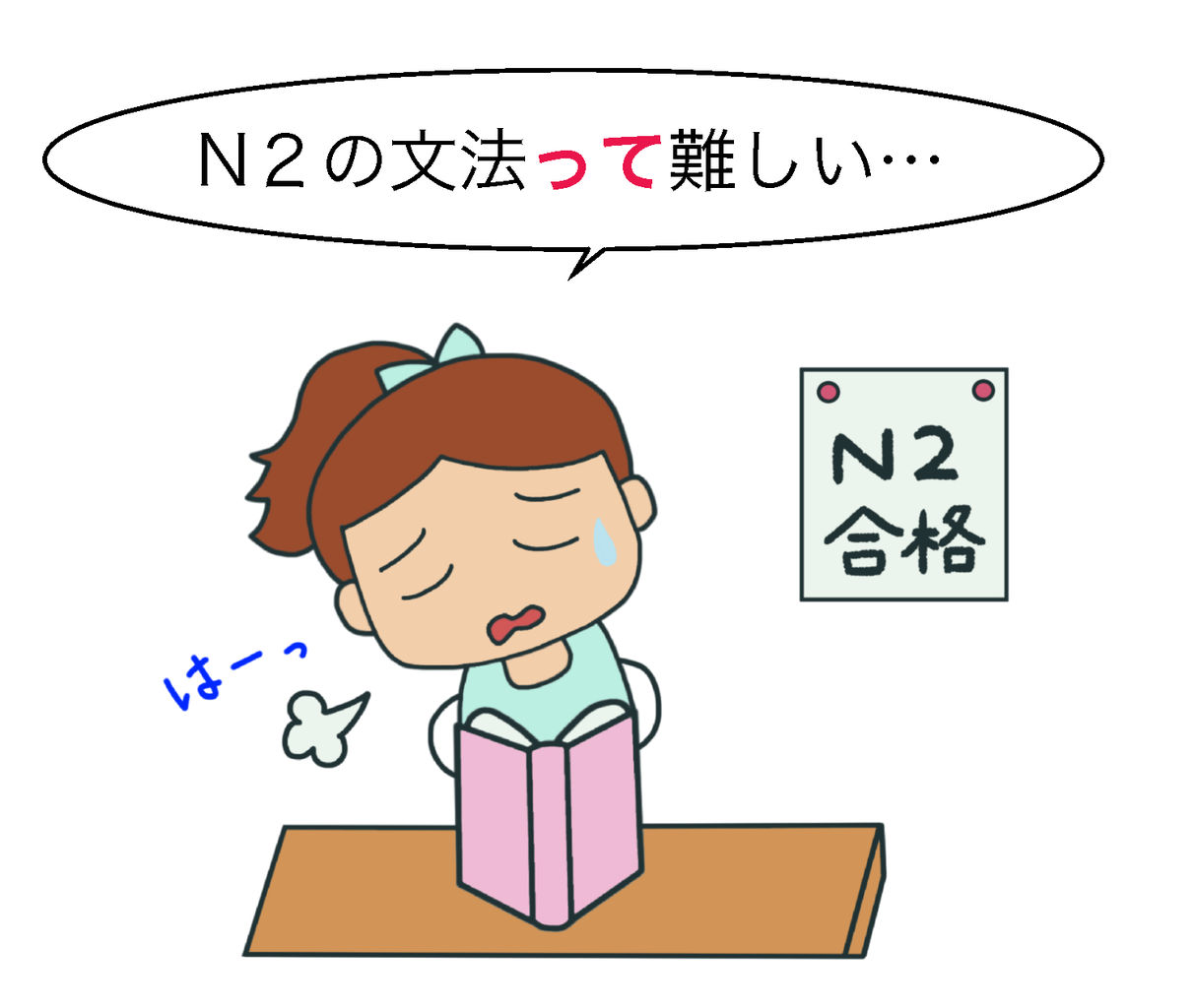 絵でわかる日本語





カテゴリ：
口語形

〜ばっかり・〜ばっか〜んで（原因・理由）｜日本語能力試験〜ちゃう・〜じゃう｜日本語能力試験〜だい・〜かい｜日本語能力試験なんで？・だって｜日本語能力試験〜って③（主題・定義）｜日本語能力試験〜って②（NってN）｜日本語能力試験〜って①（引用）｜日本語能力試験〜とこ｜日本語能力試験〜たって・〜だって｜日本語能力試験