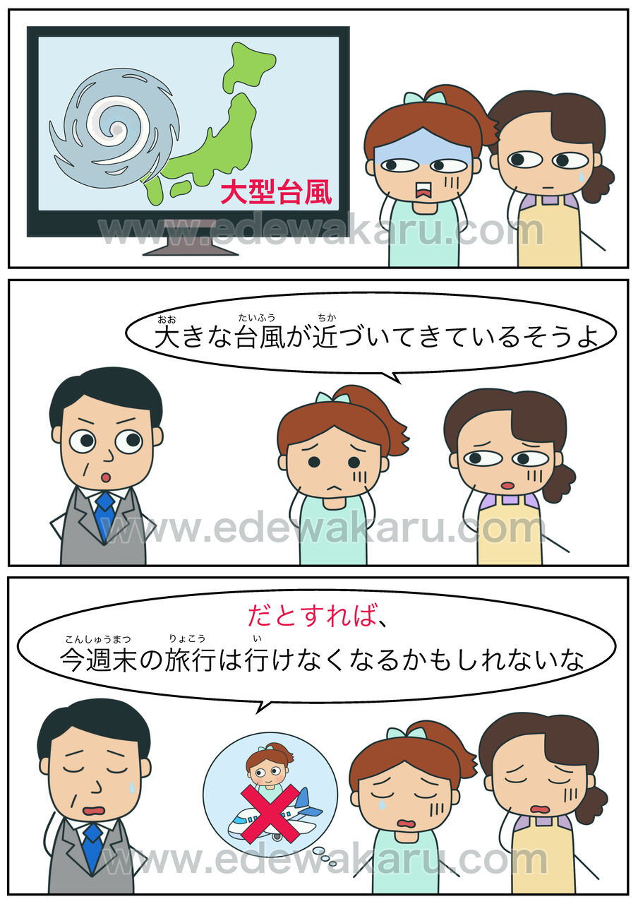 とすれば