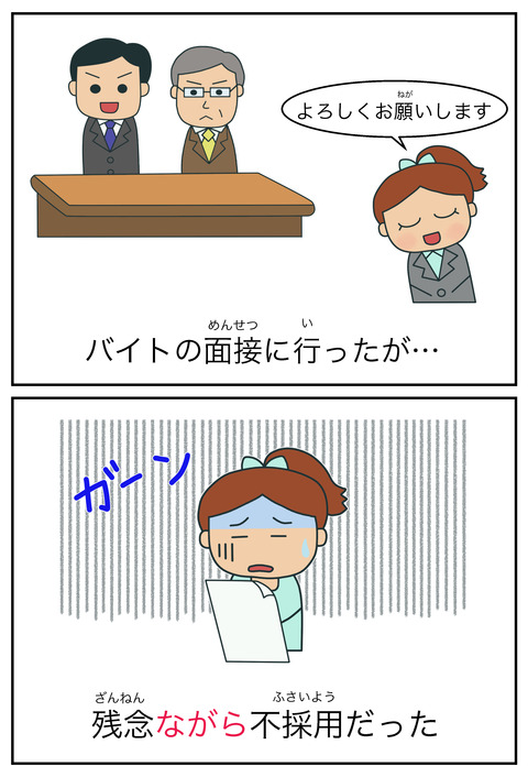 blogながら