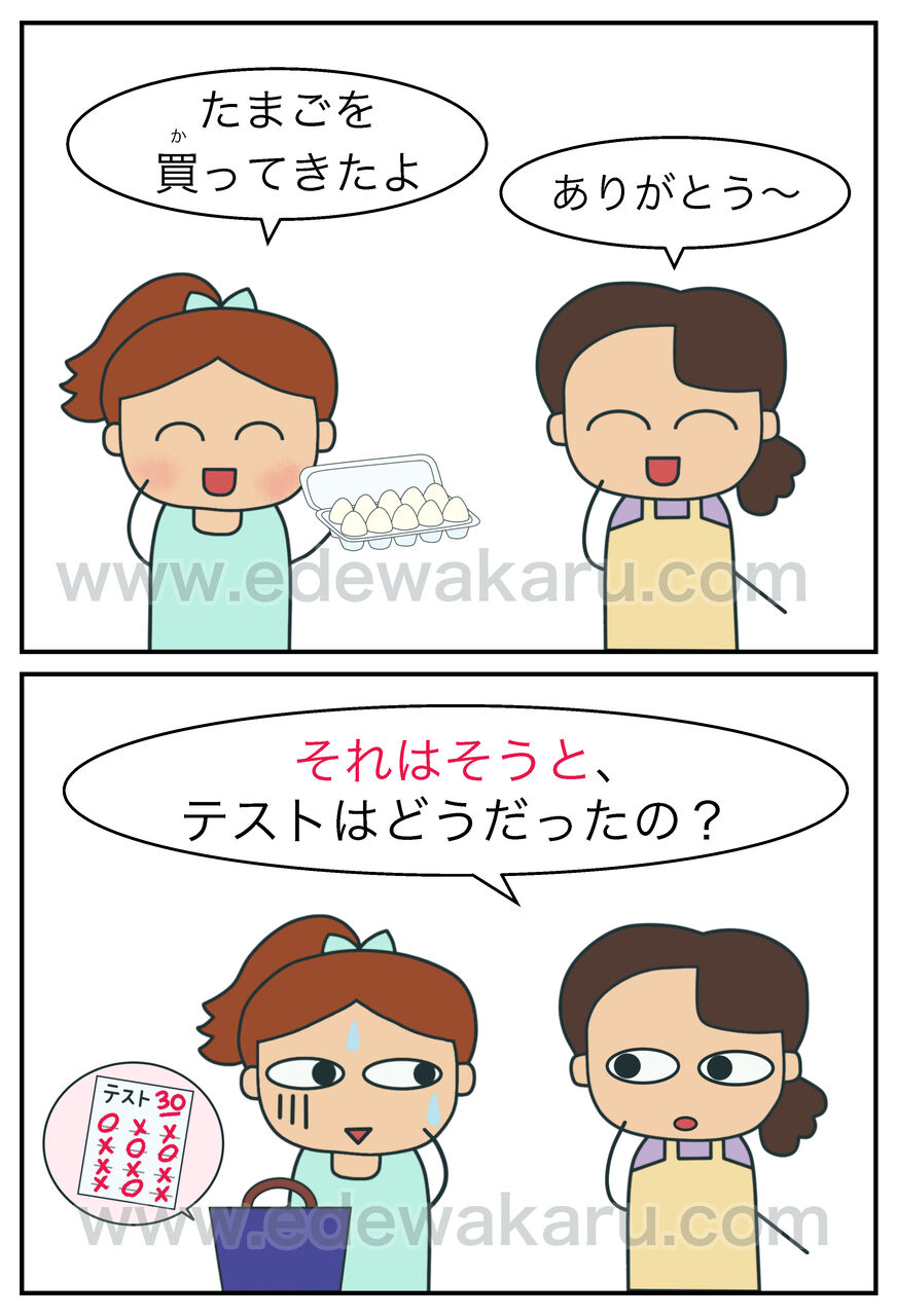 それはそうと 日本語能力試験 絵でわかる日本語 それはそうと 日本語能力試験 絵でわかる日本語
