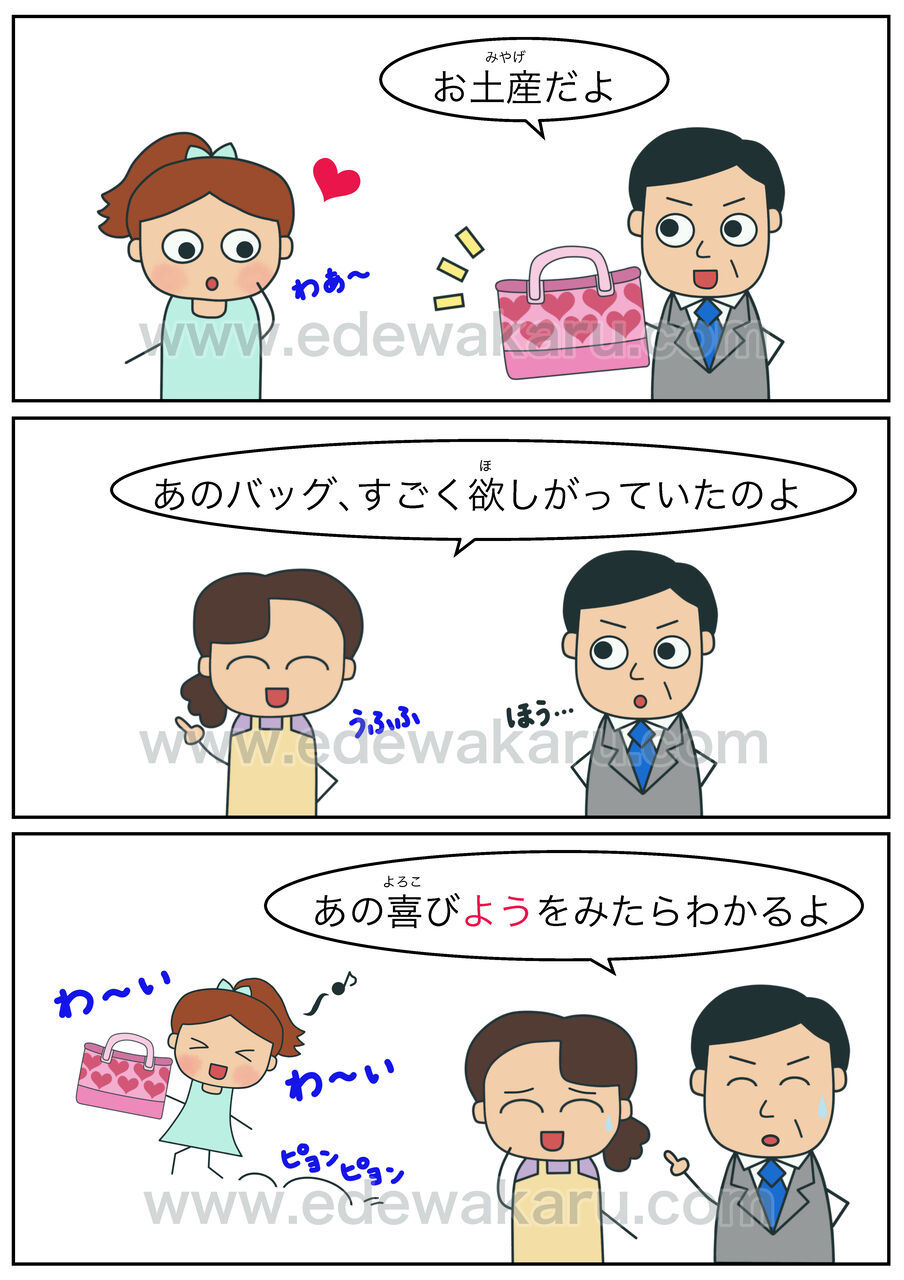 〜よう(様子)|日本語能力試験 JLPT N1文法 : 絵でわかる日本語