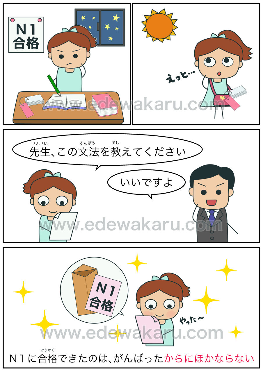 にほかならない からにほかならない 日本語能力試験 Jlpt N２ 絵でわかる日本語