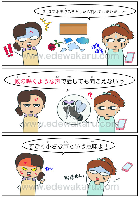 blog蚊の鳴くような声