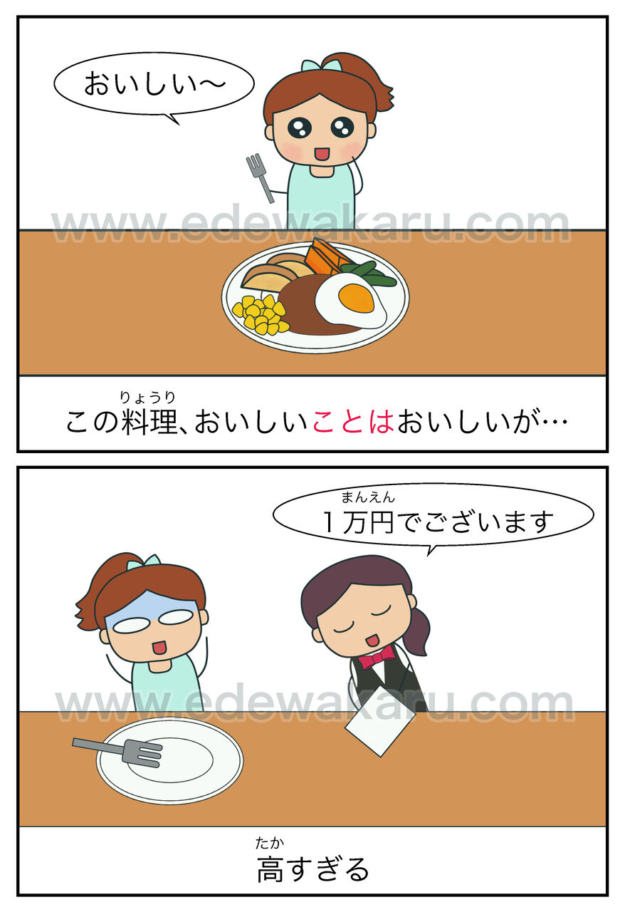 ことは が Aことはaが 形容詞 名詞 日本語能力試験 Jlptにない文型 絵でわかる日本語 ことは が Aことはaが 形容詞 名詞 日本語能力試験 Jlptにない文型 絵でわかる日本語