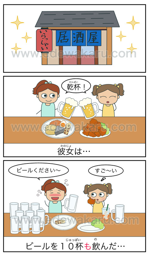 blog数量詞+も